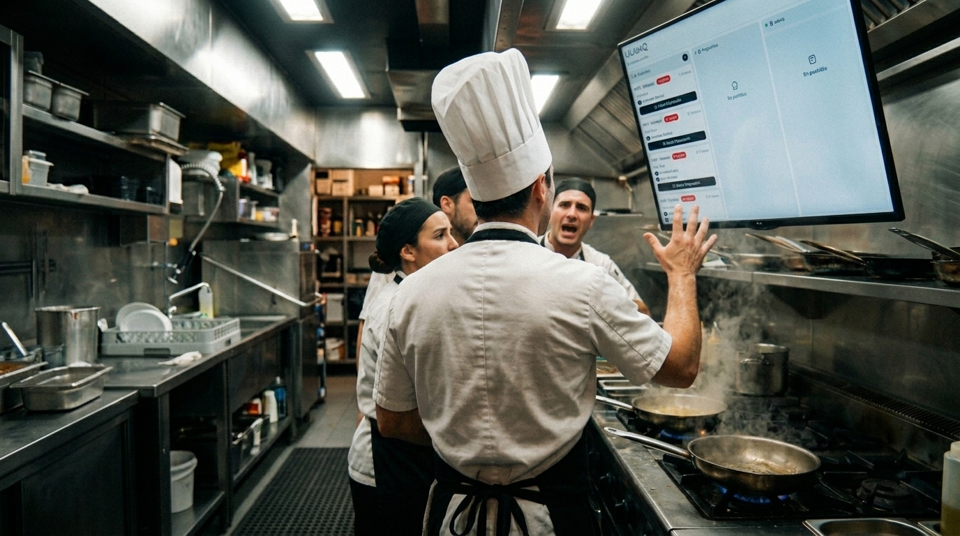 Estación de cocina con uKDS